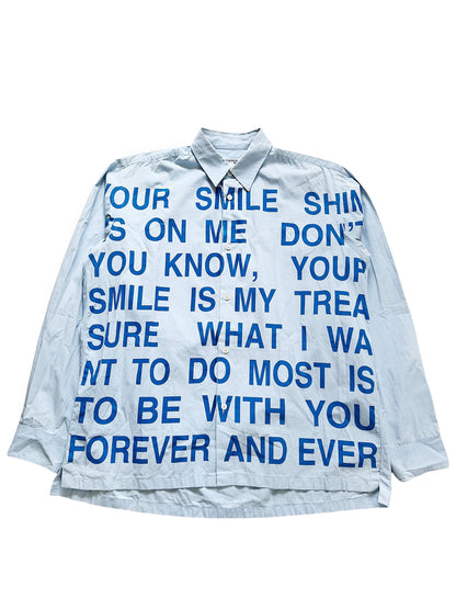 2001 “Your Smile” Poem Shirt