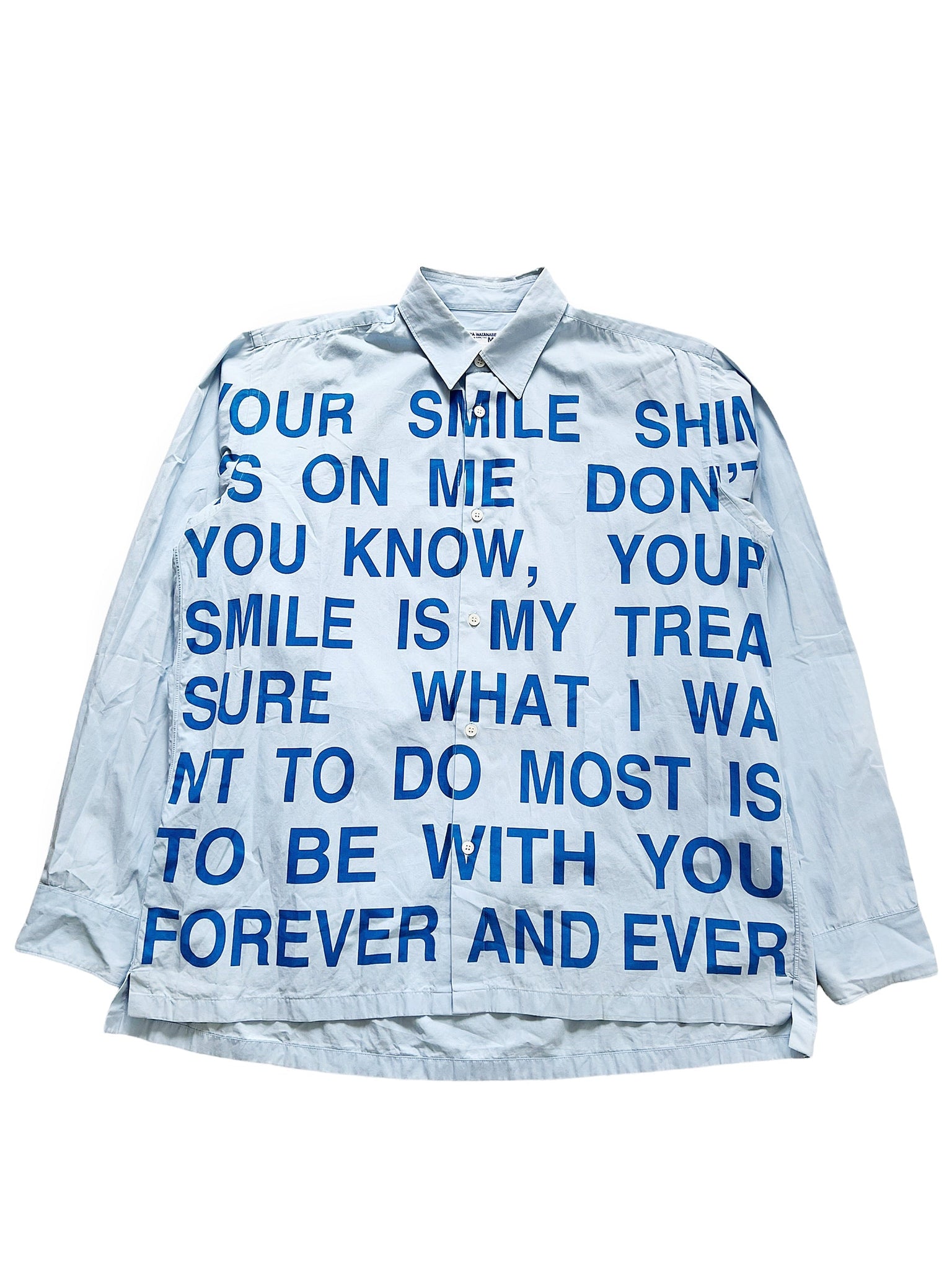 2001 “Your Smile” Poem Shirt