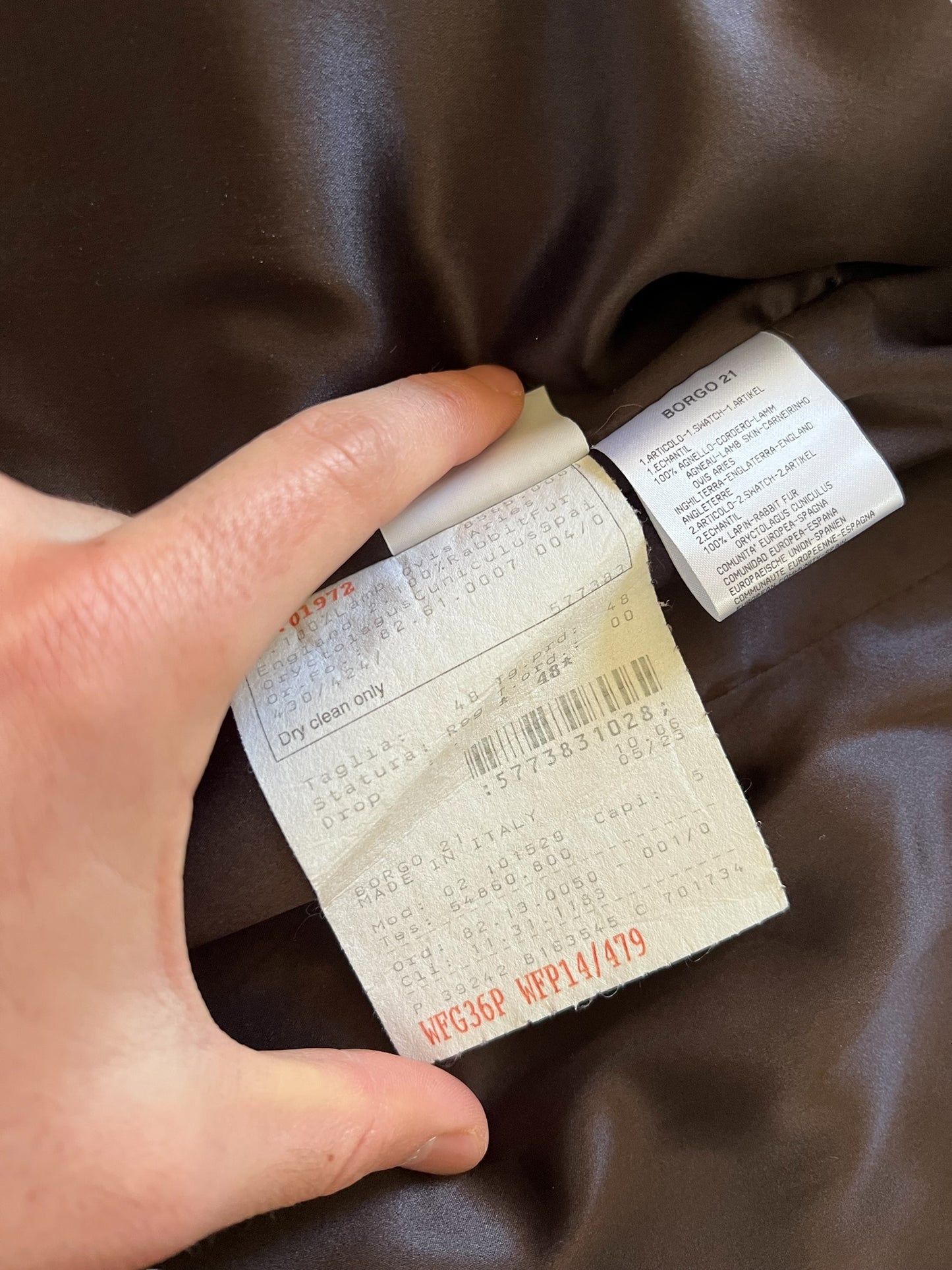 2000’s Rabbit Fur Leather Jacket