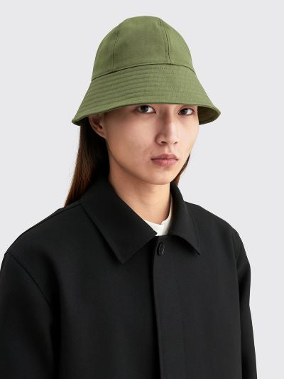 JS+ Green Cotton Bucket Hat