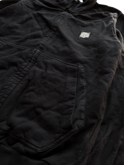 Vintage Black Zip Sweatshirt