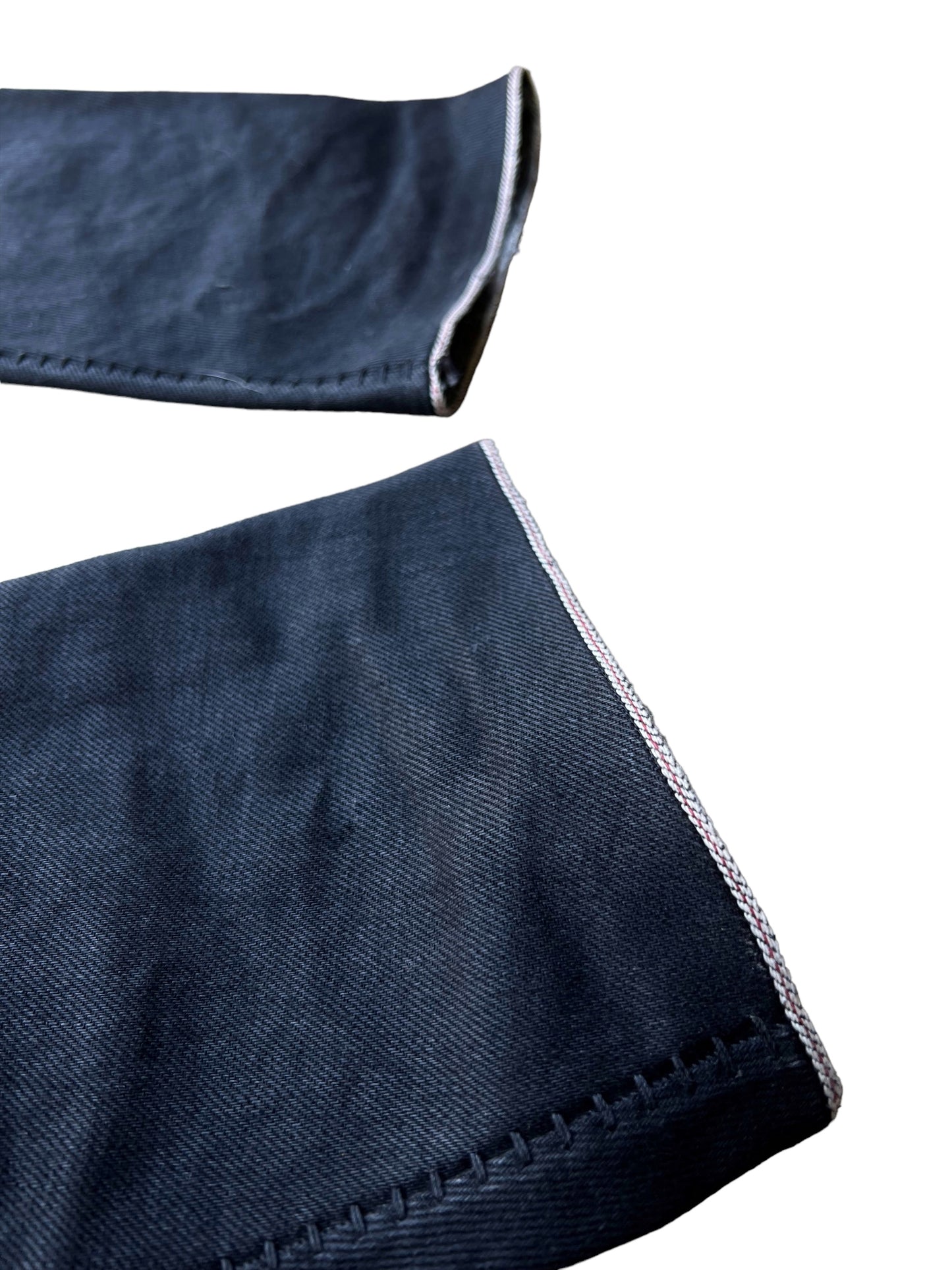 Overlocking Curved Denim