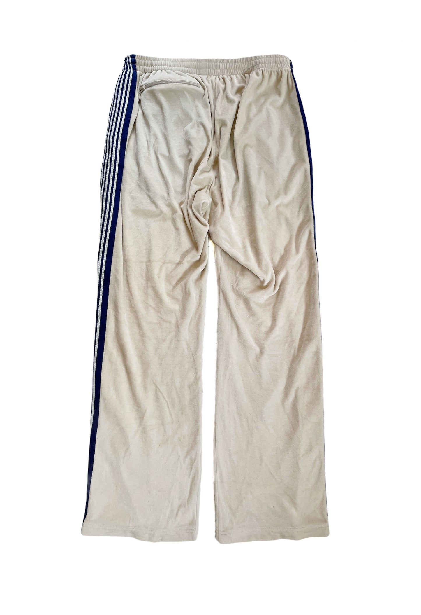 Cream Velour Trackpant