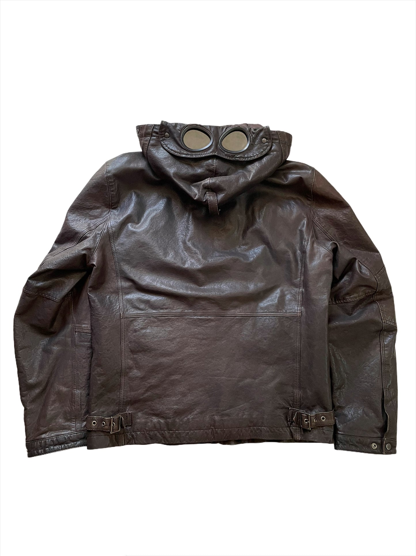 Leather Goggle Jacket