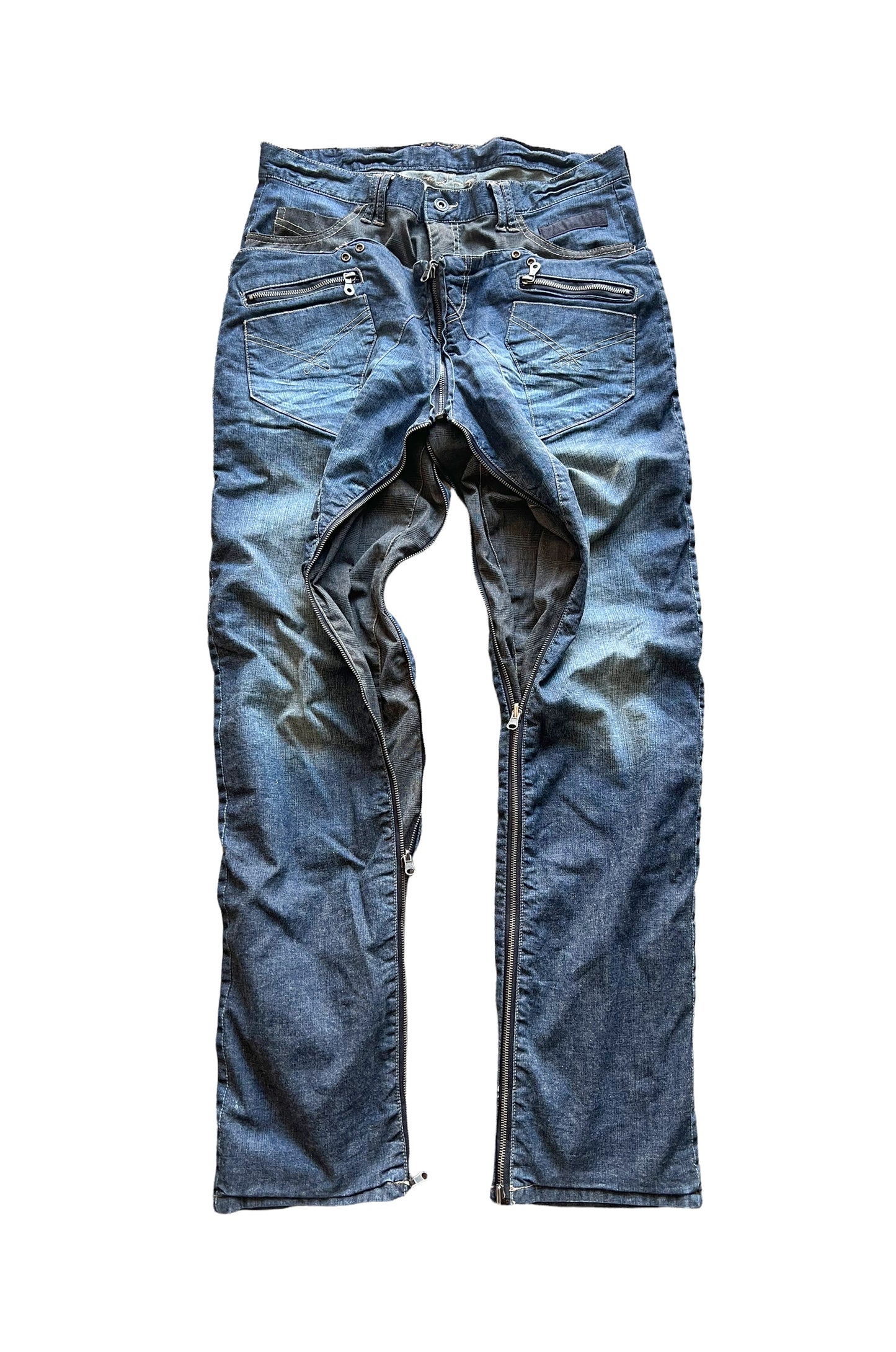 Zip Off Mod Denim