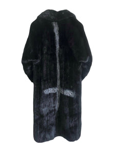2015 Graffiti Mink Fur Coat