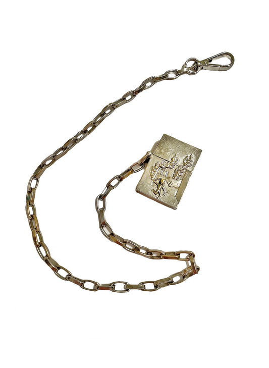 Arsonist Silver/White Gold Lighter Chain