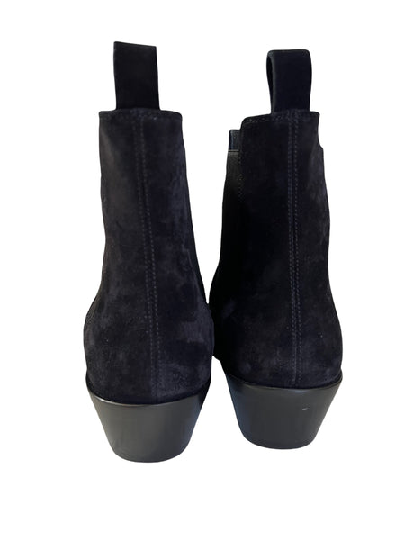 Suede Western Boot