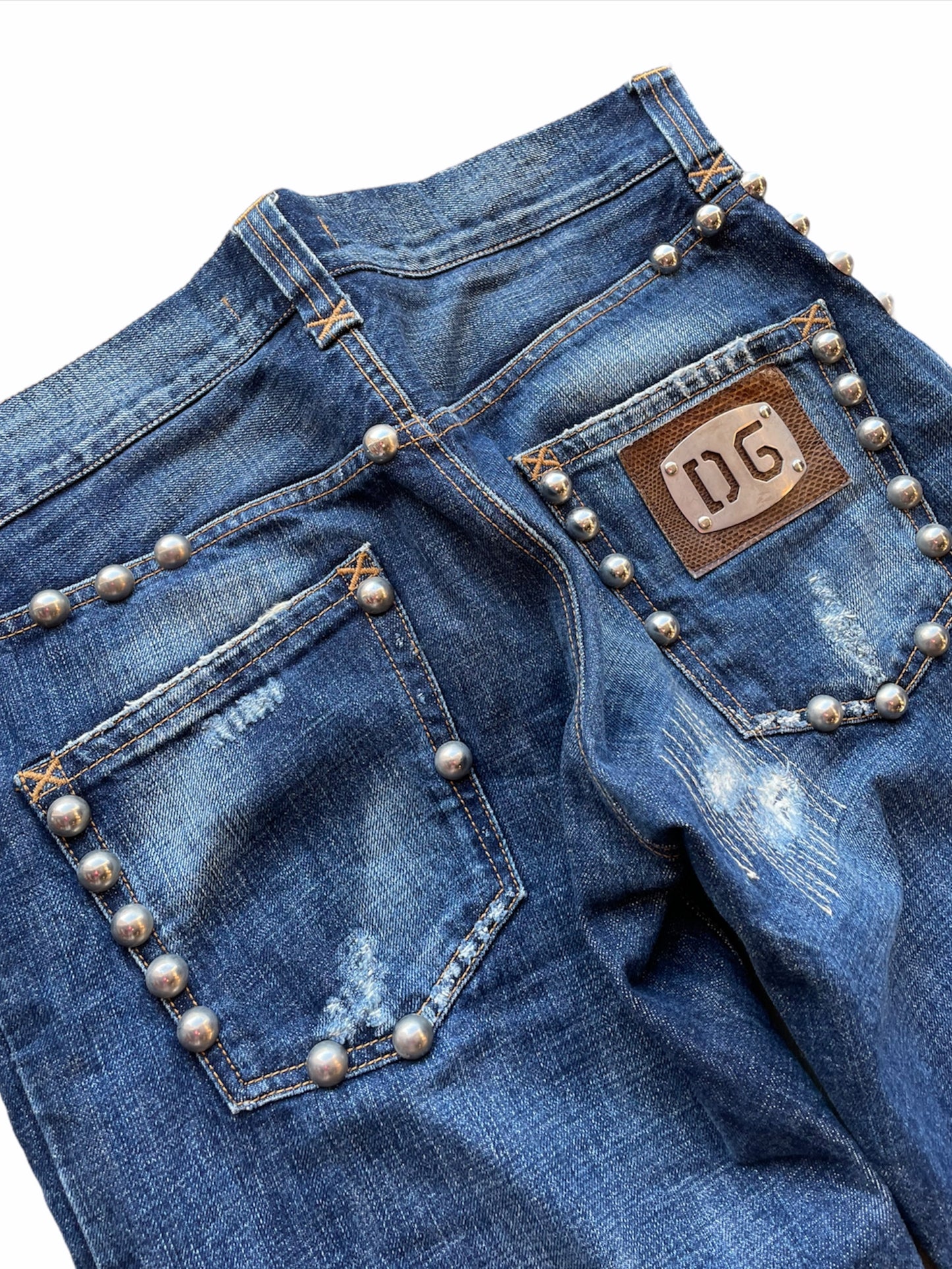 Giant Stud Cowboy Denim