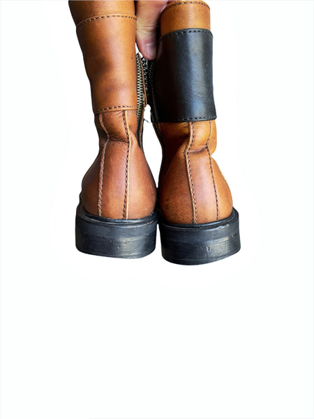 1990’s Square Toe Ankle Band Boot