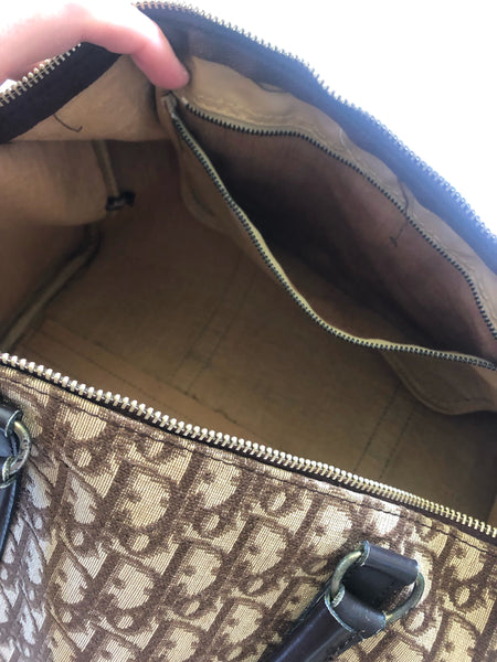 Trotter Monogram Boston Bag
