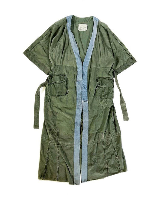 Greg Lauren Tent Reconstructed Kimono