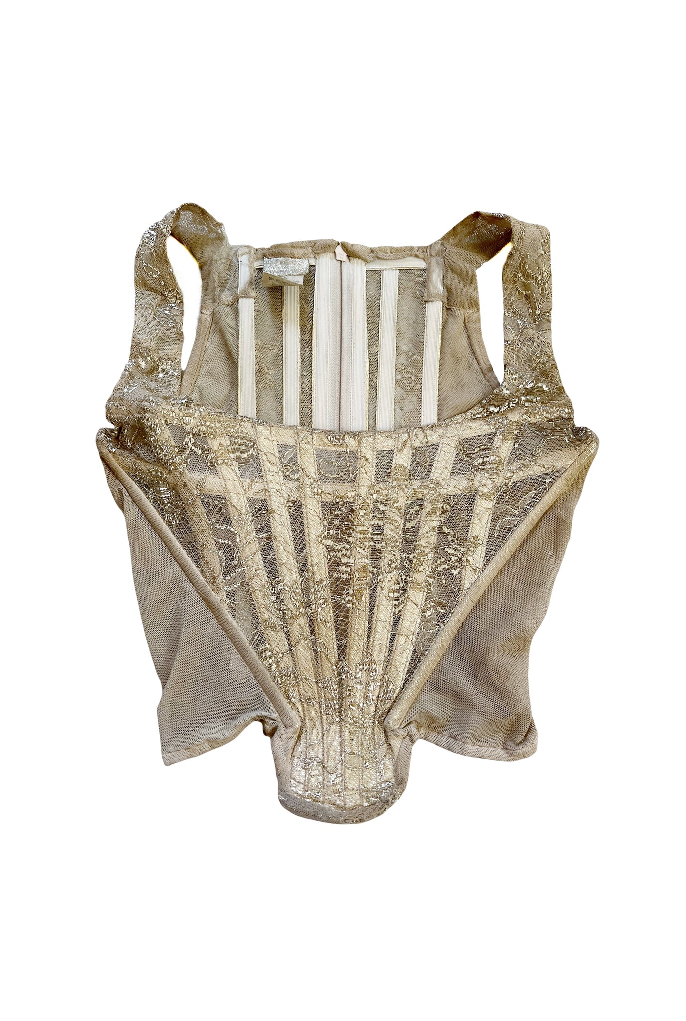 ~1994 Gold Lace Bustier