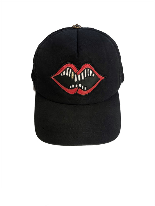 Chomper Leather Lips Trucker