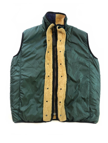Reversible Colorblock Fleece Vest