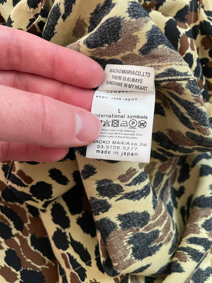 Animal Print Rayon Shirt