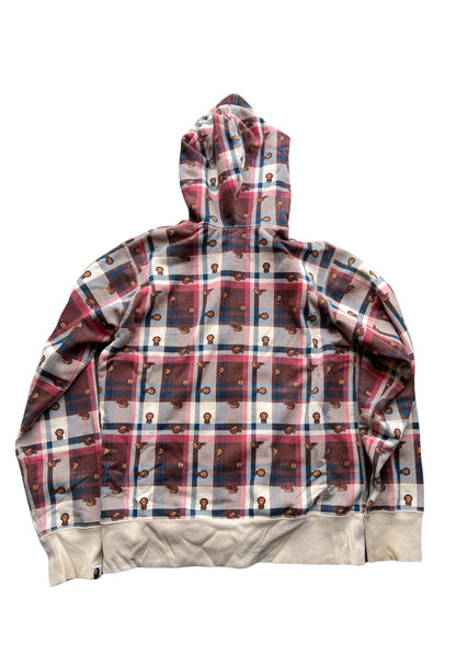 Plaid Milo Pattern Hoodie