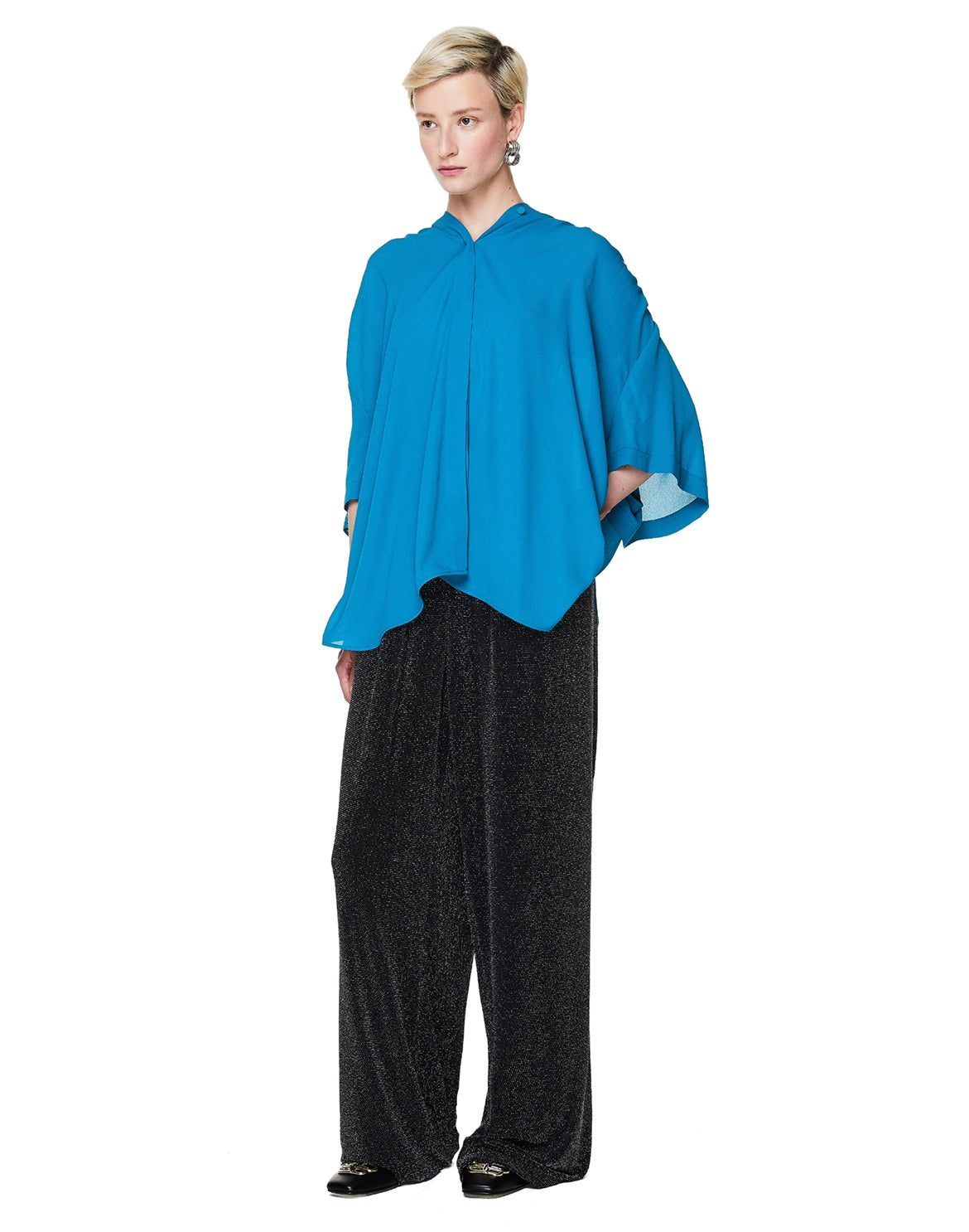 Oversized Lurex Lounge Pant