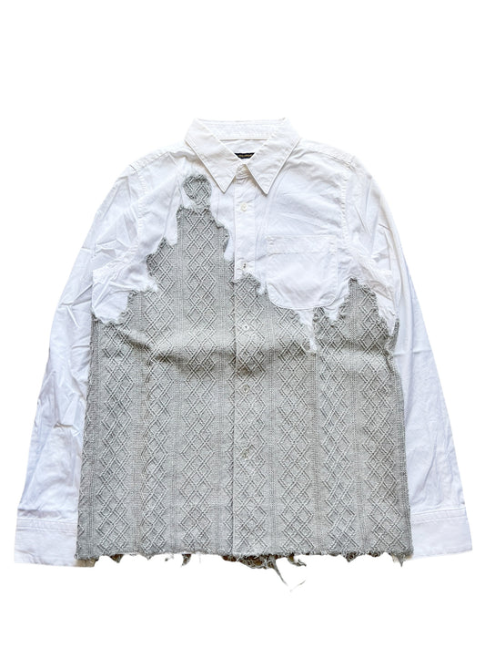 Hybrid Material Shirt