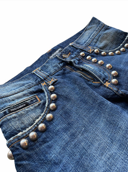 Giant Stud Cowboy Denim