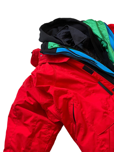 2018 7 Layer Parka Red