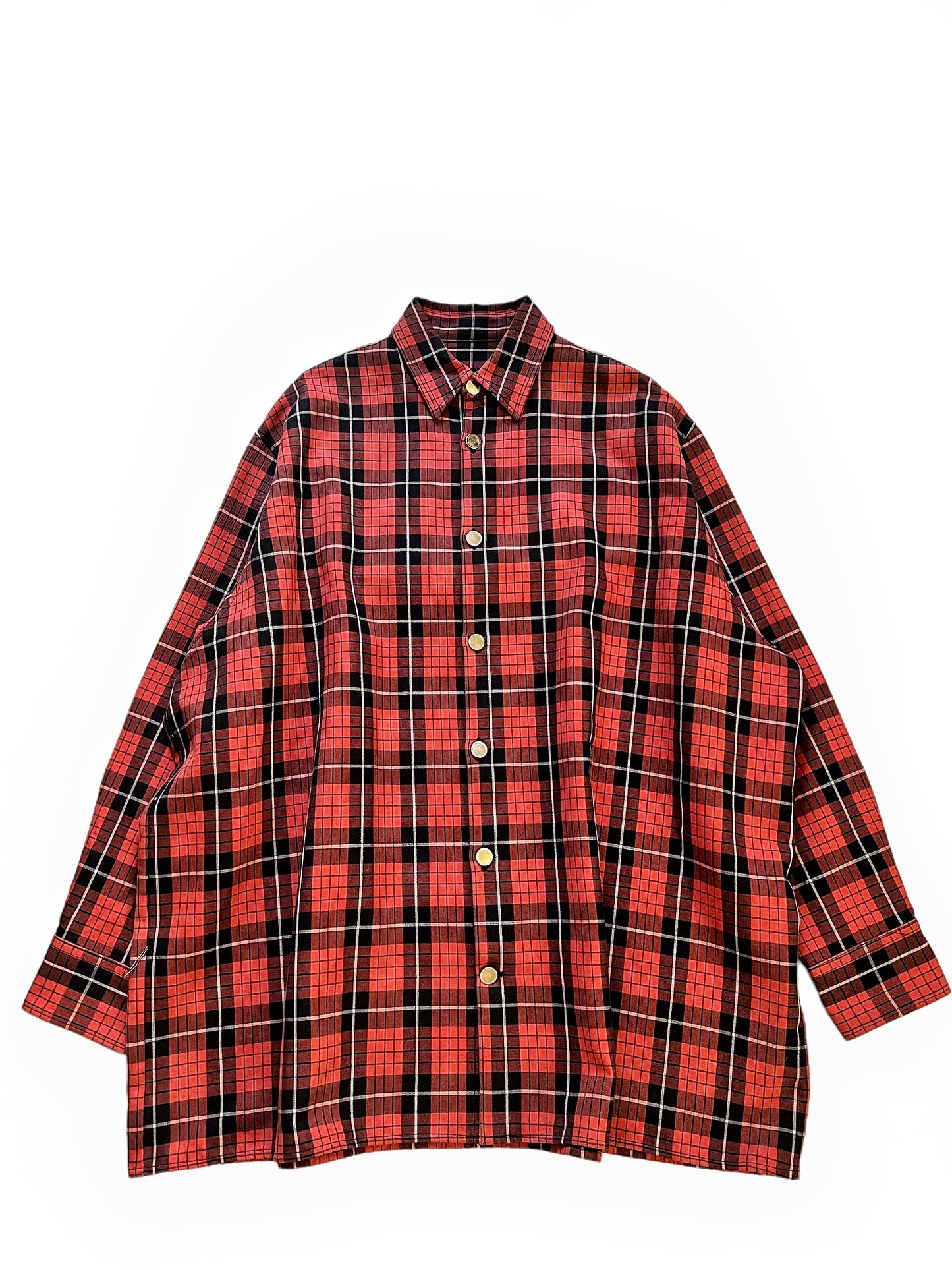 SS18 Oversized Check Shirt