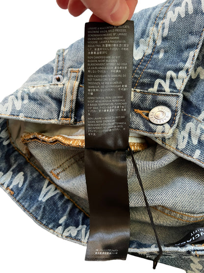 SS22 Script Baggy Denim