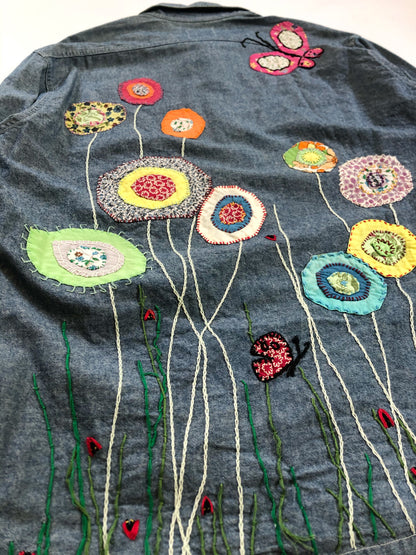 Nature Embroidery Shirt