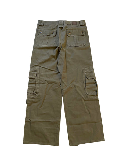 Wide Leg Olive Cargo