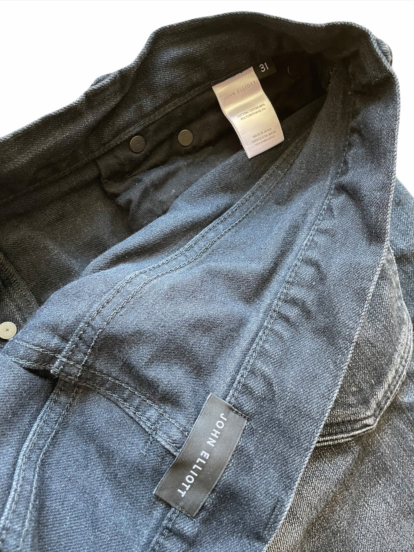 Faded Blowout Skinny Denim