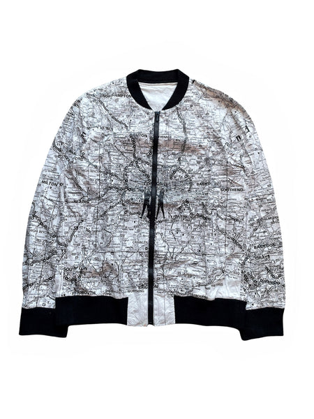 SS04 London Underground Map Tyvek Bomber