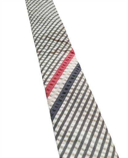 Seersucker Wool Tie