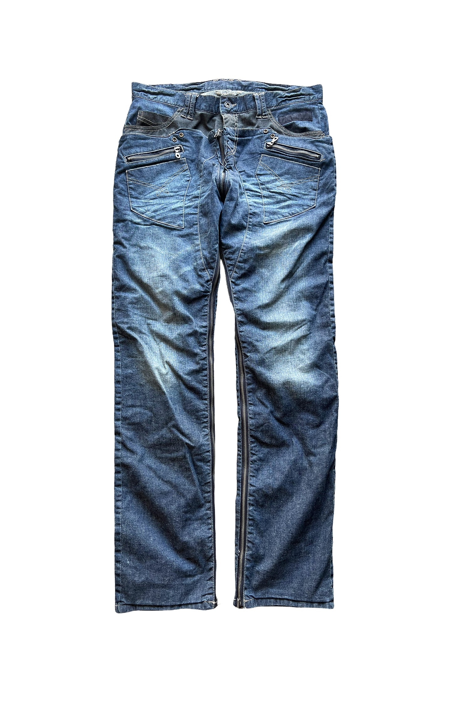 Zip Off Mod Denim