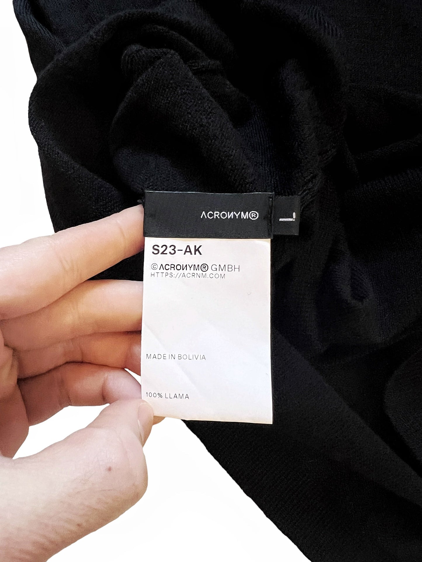 (SzL) S23-AK Cashlama Knit