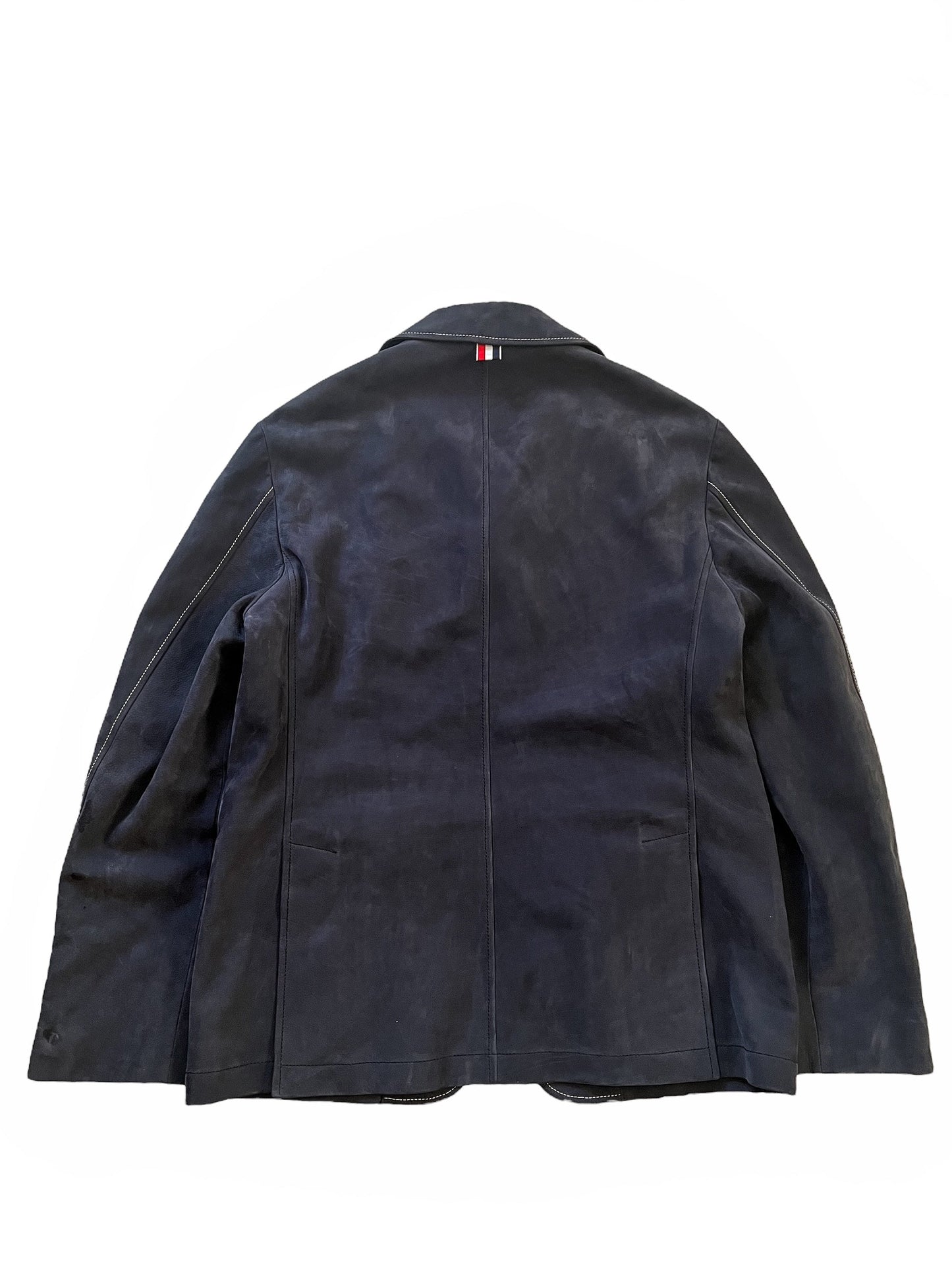 1/1 Sample Nubuck Navy Blazer