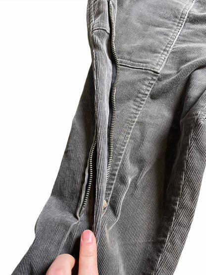 AW11 Corduroy Flight Pants w Crotch Zip