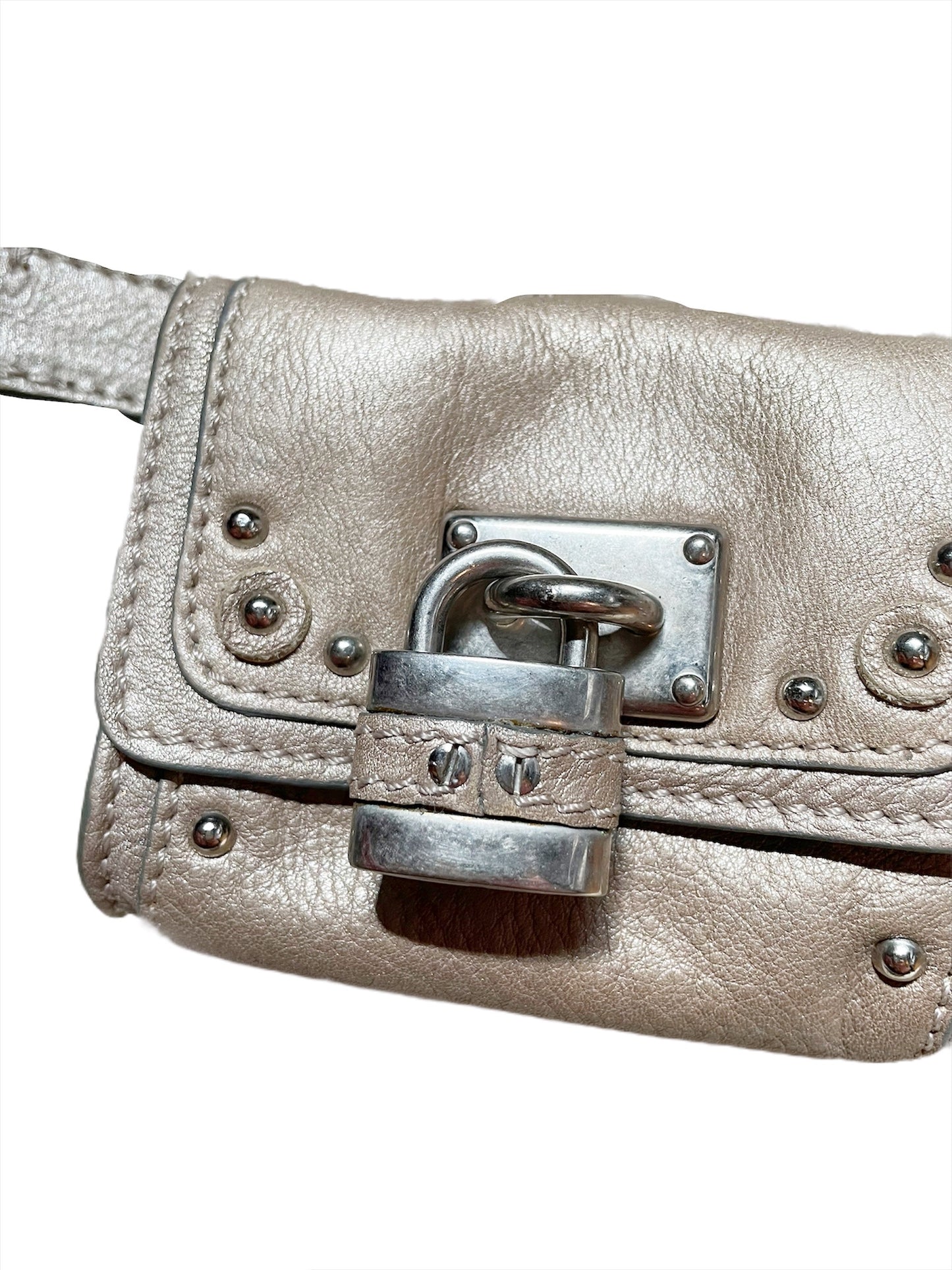 Vintage Leather Belt Bag