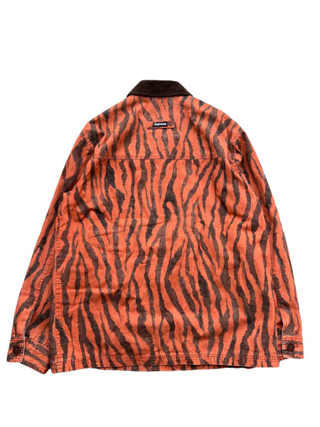 Orange Tiger Barn Coat
