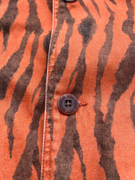 Orange Tiger Barn Coat