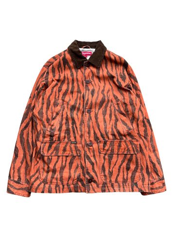 Orange Tiger Barn Coat