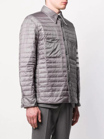 Down Puffer Shirt Jacket