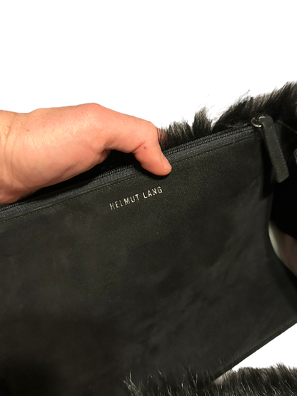 1999 Shearling Fur Waist Bag