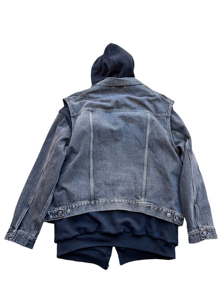Two Layer Hooded Denim