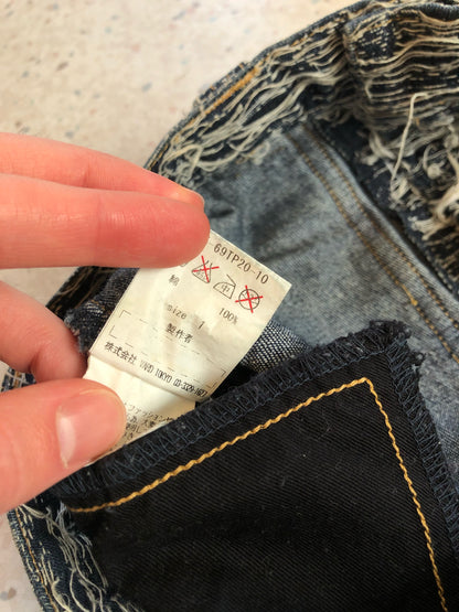 Artisanal Boro Thread Denim