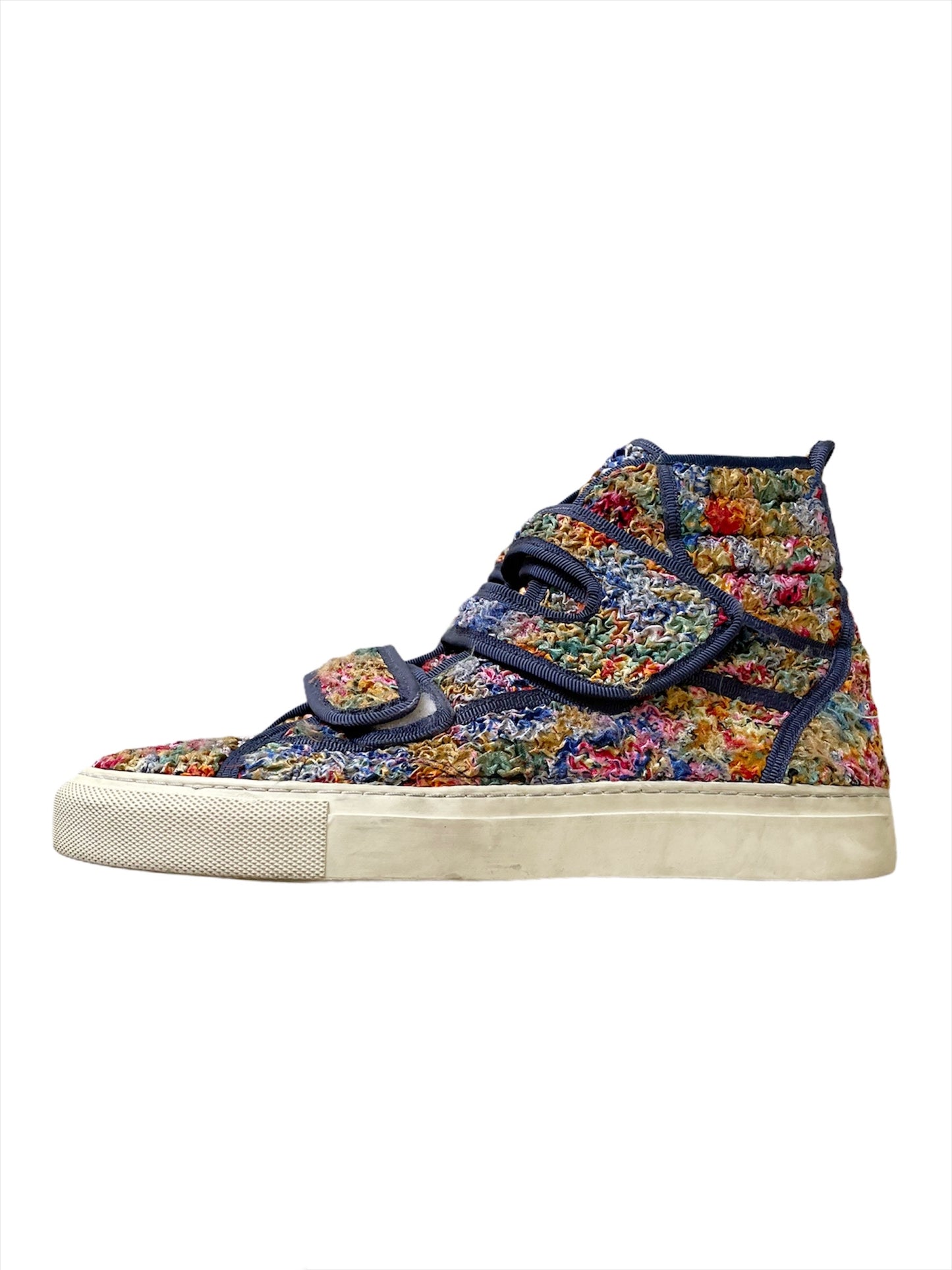 2013 Floral Abstract Velcro Shoe