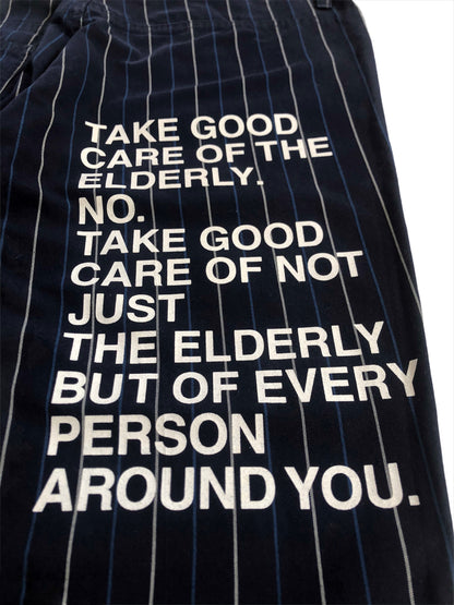 2001 Elder Poem Pinstripe Trouser